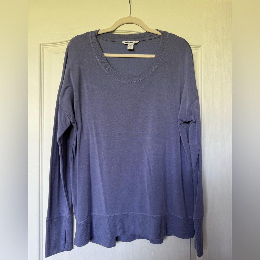 Athleta Lavender Sweatshirt